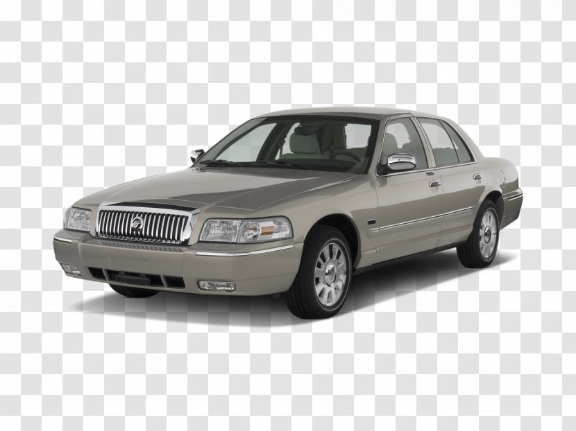 2010 Mercury Grand Marquis Lincoln Town Car Ford Motor Company - Colored Sedan Transparent PNG