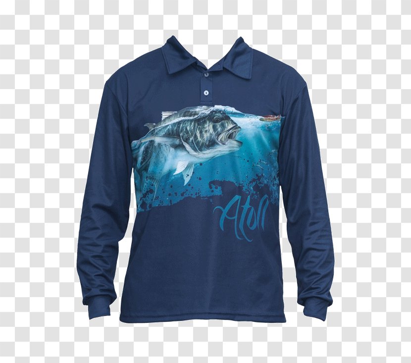 Long-sleeved T-shirt Polo Shirt - Fishing Tournament Transparent PNG