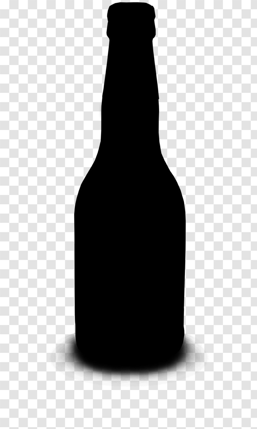 Beer Bottle Wine Glass - Black Transparent PNG