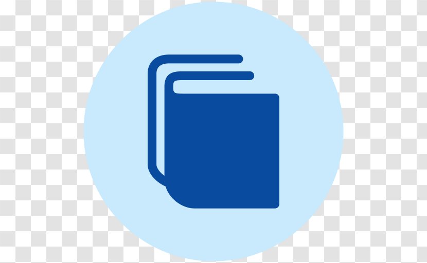 Book - Electric Blue - Logo Icon Transparent PNG