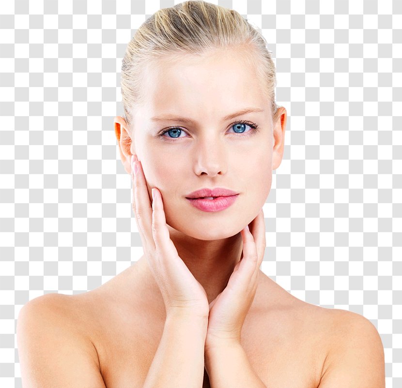 Human Skin Care Whitening Rejuvenation - Model - Face Transparent PNG