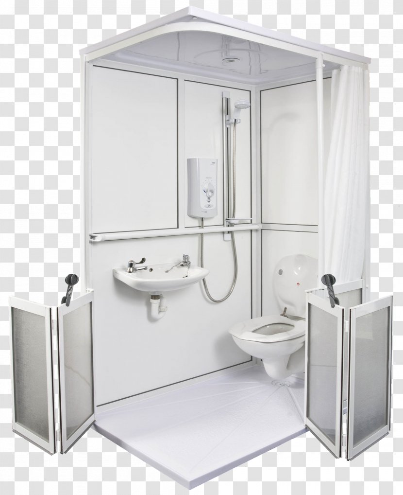 Shower Bathroom Toilet Cubicle Bathtub - Cistern Transparent PNG