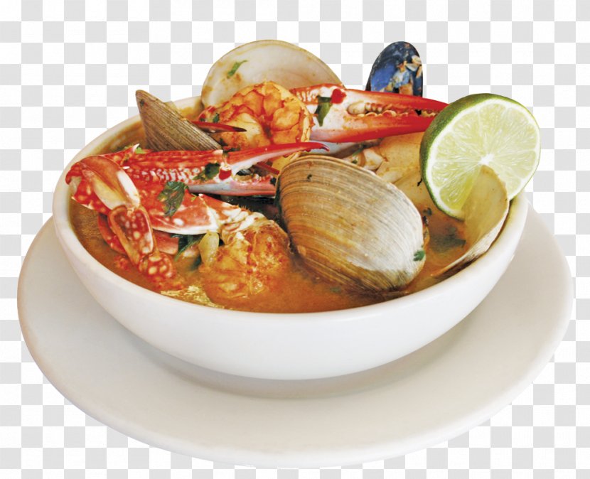 Fish Soup Clam Mussel Sopa De Mondongo Bouillabaisse - Caldo Costilla - Seafood Transparent PNG