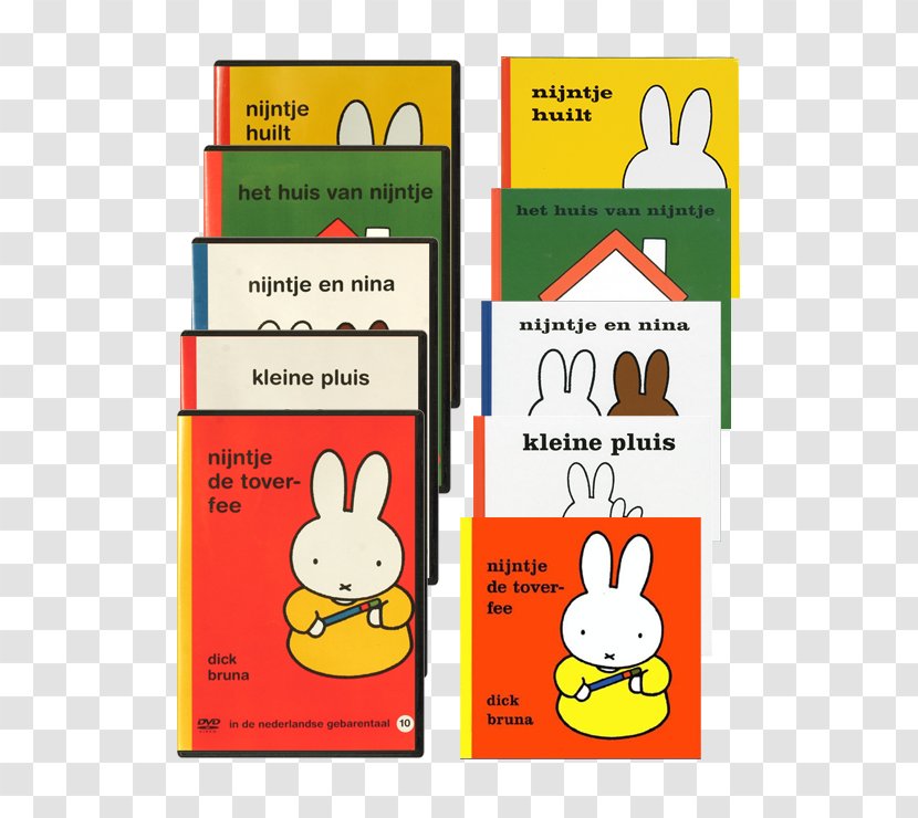 Miffy Picture Book Netherlands - Sign Language - Nijntje Transparent PNG