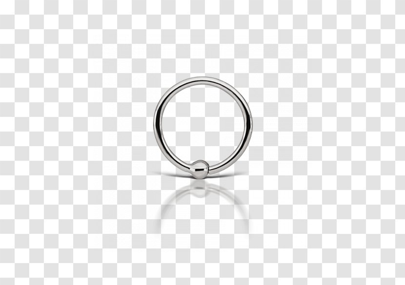 Silver Body Jewellery - Metal Transparent PNG