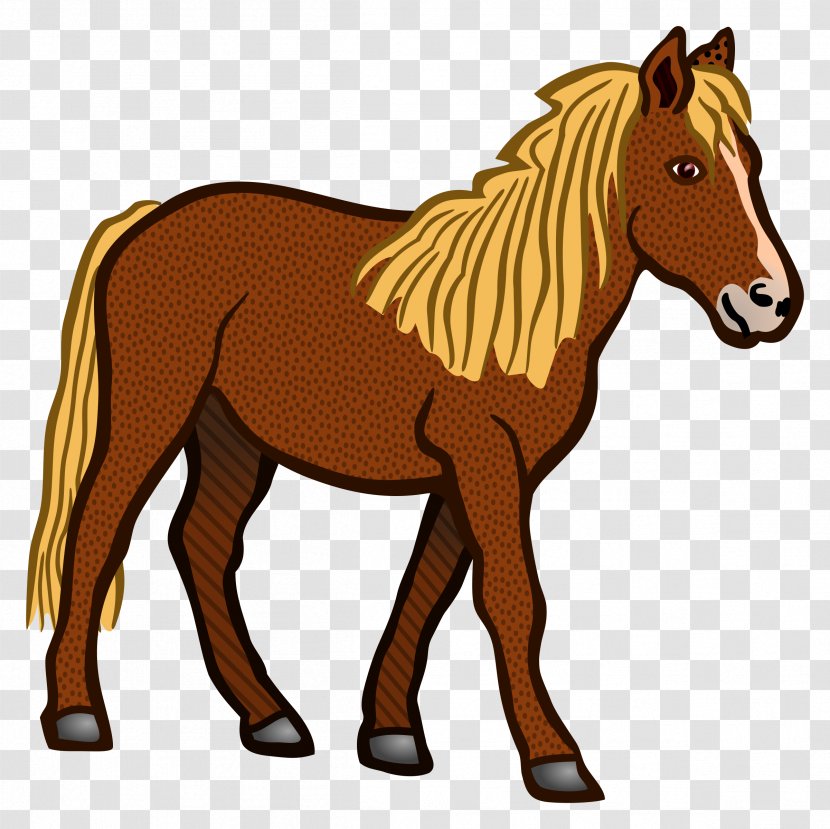 Tennessee Walking Horse Foal Clip Art - Neck - Horseshoe Transparent PNG