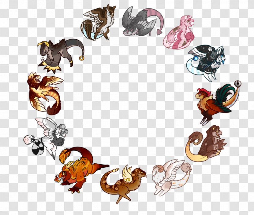 DeviantArt Jewellery Work Of Art Artist - Body Jewelry - Dragon Zodiac Transparent PNG