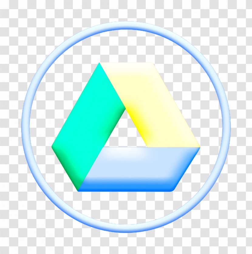 Drive Icon Gdrive Google - Electric Blue Logo Transparent PNG