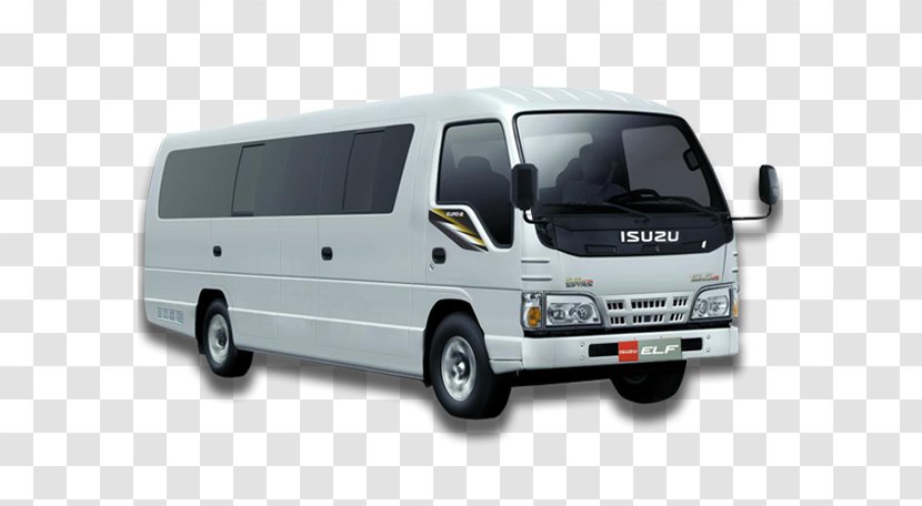 Isuzu Elf Car Rental Satrio Langit Transport - Luxury Vehicle Transparent PNG