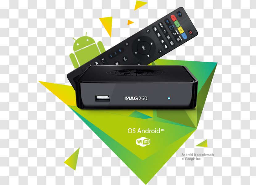 Set-top Box Mag 254 SEO 256 Original IPTV Set Top Multimedia Player Internet TV IP Receiver (HEVC H.256) Faster Than MAG254 Over-the-top Media Services - Android Tv Iptv Transparent PNG