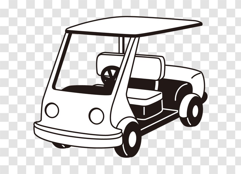 Golf Buggies Clip Art Car Illustration - Sports Transparent PNG