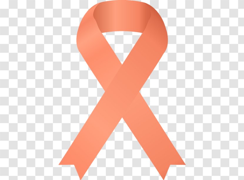 Orange - Peach - Ribbon Material Property Transparent PNG