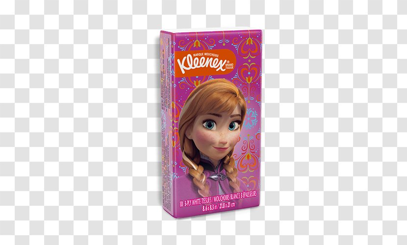 Kleenex Facial Tissues Barbie Doll Toy - Sneeze Tissue Transparent PNG