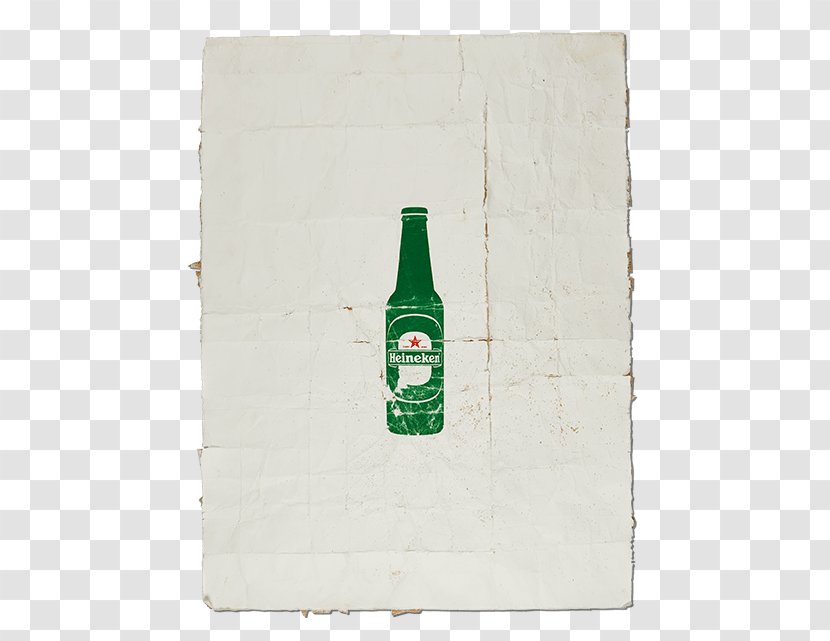 Beer Bottle Wine Rectangle - Heineken Transparent PNG