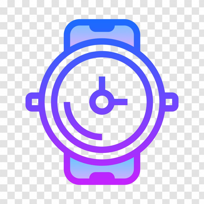 Strap Watch Wear OS - Text - Stopwatch Transparent PNG