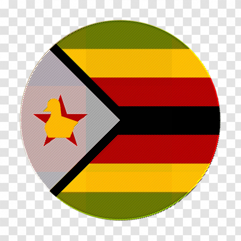 Flag Icon Zimbabwe Icon Countrys Flags Icon Transparent PNG