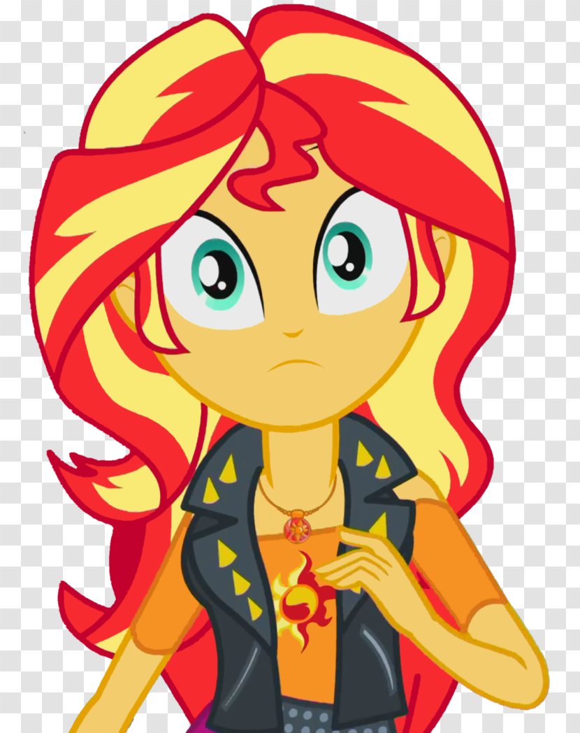 Sunset Shimmer Twilight Sparkle Pony Rarity Applejack - Cartoon - Section Vector Transparent PNG