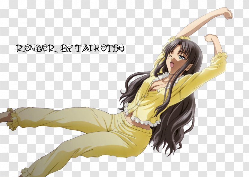 Rin Tōsaka Fate/stay Night Fate/Zero Saber Pajamas - Frame - Stary Transparent PNG