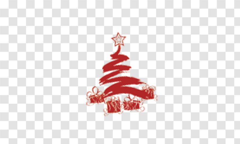 Christmas Tree New Year - Santa Claus - Ribbon Transparent PNG