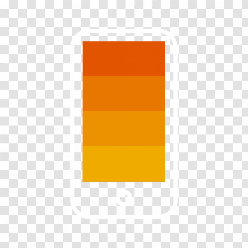 Line Graphics Angle Font Brand - Rectangle - Orange Certificate Transparent PNG