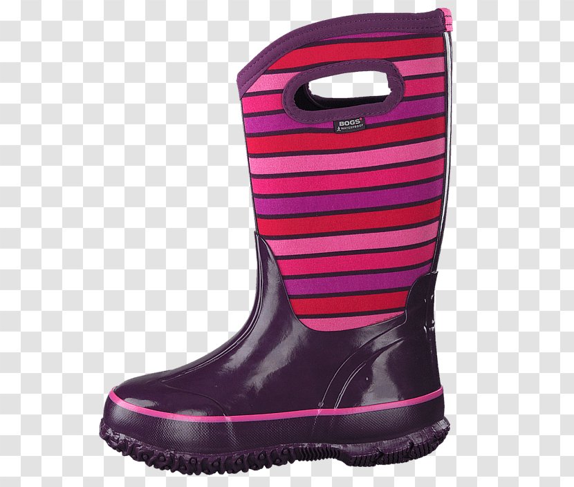 Snow Boot Shoe Shop Purple - Stripes Transparent PNG