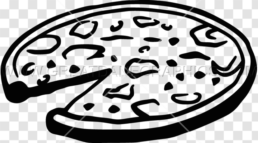 Pizza Quiche Pie Clip Art - Black Transparent PNG