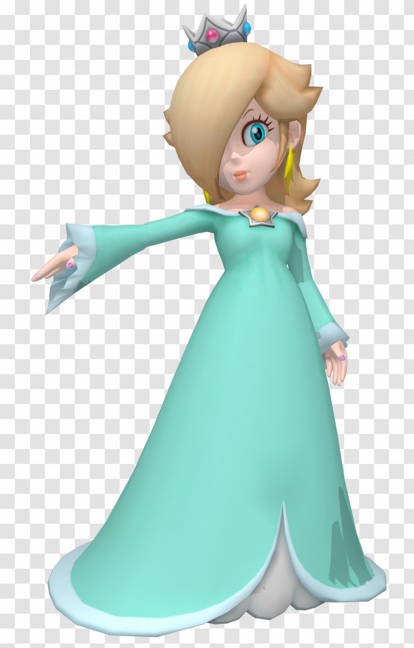 Super Mario Galaxy Rosalina Party Star Rush Kart 7 Princess Daisy - Wii U Transparent PNG