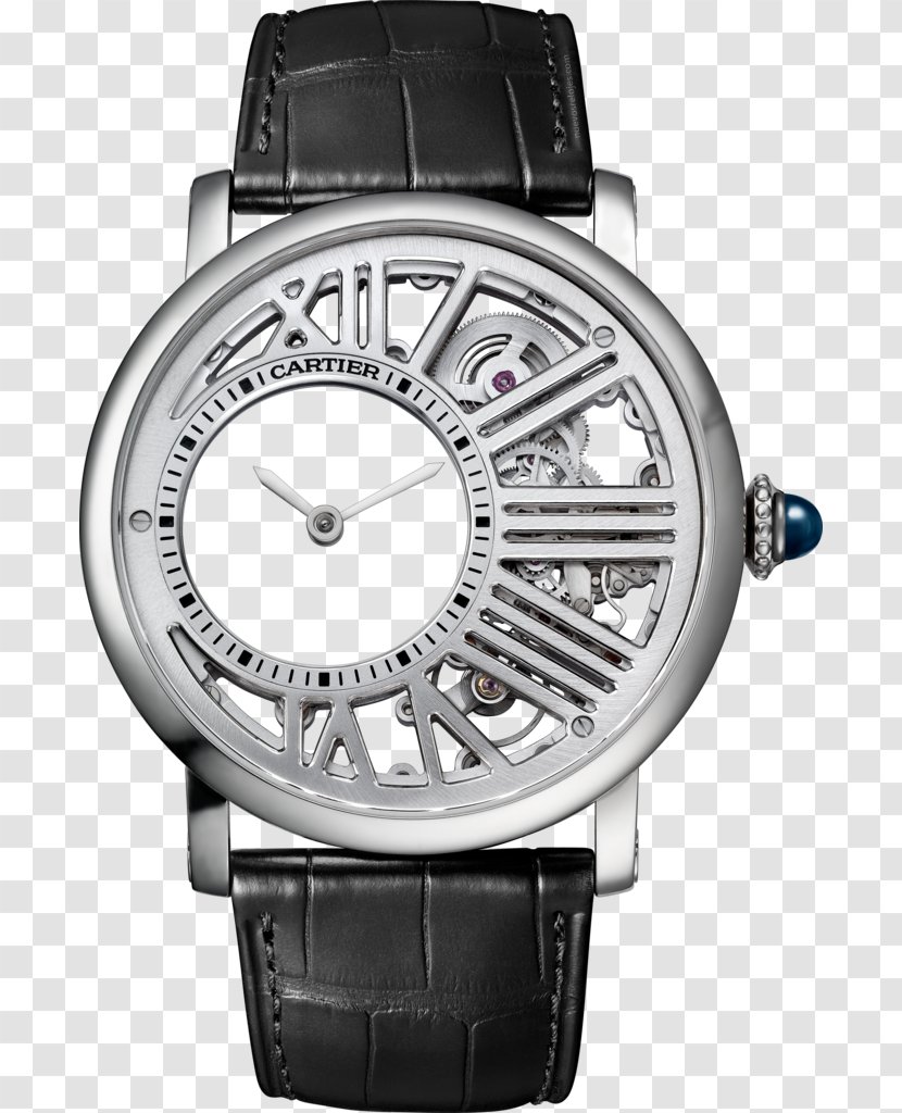 Cartier Watch Movement Jewellery Tourbillon - Salon International De La Haute Horlogerie Transparent PNG