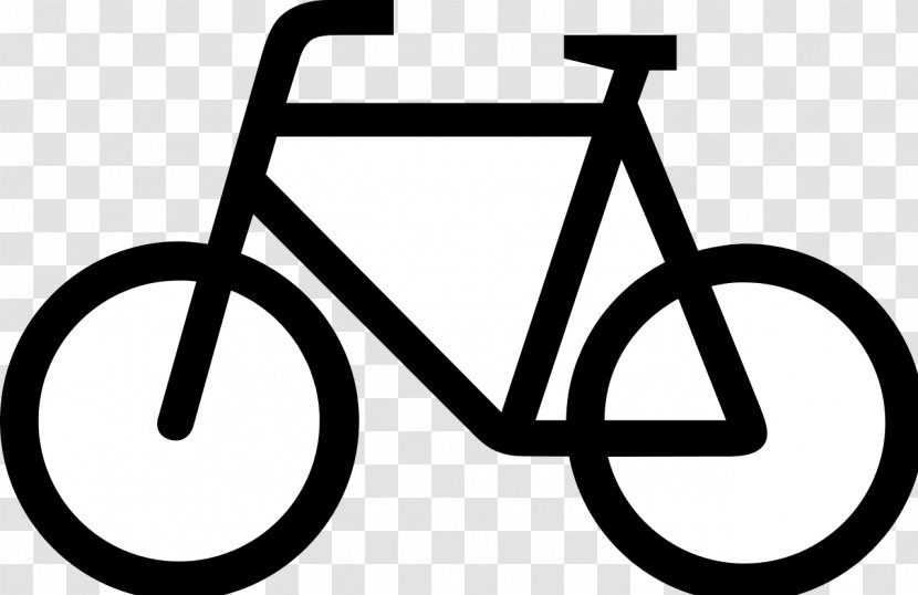 Bicycle Cycling Bike Lane Symbol Road - Motorcycle - Cycle Transparent PNG