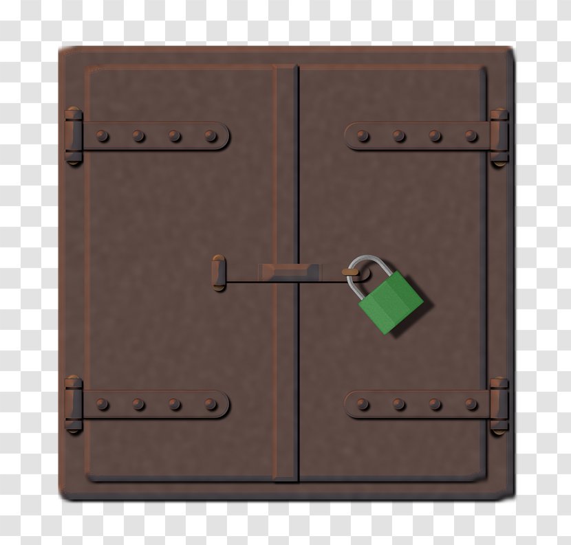 Door Iron Lock Gate Wood - Blacksmith - Friends Clipart Transparent PNG