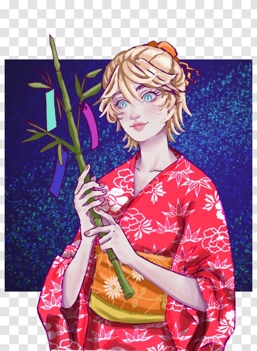 Character Fiction Magenta - Tanabata Creative Transparent PNG