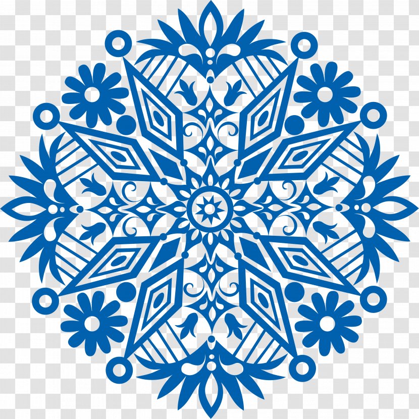 Snowflake Pattern Transparent PNG