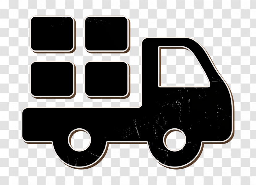 Delivery Trucks Men And Boxes Icon Transport Icon Transparent PNG