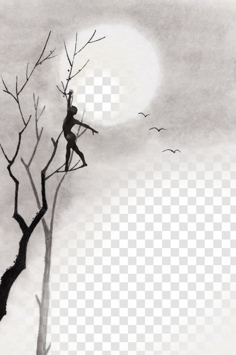 Stock Illustration Drama Download Storytelling - Drawing - Dance On The Dead Tree Transparent PNG