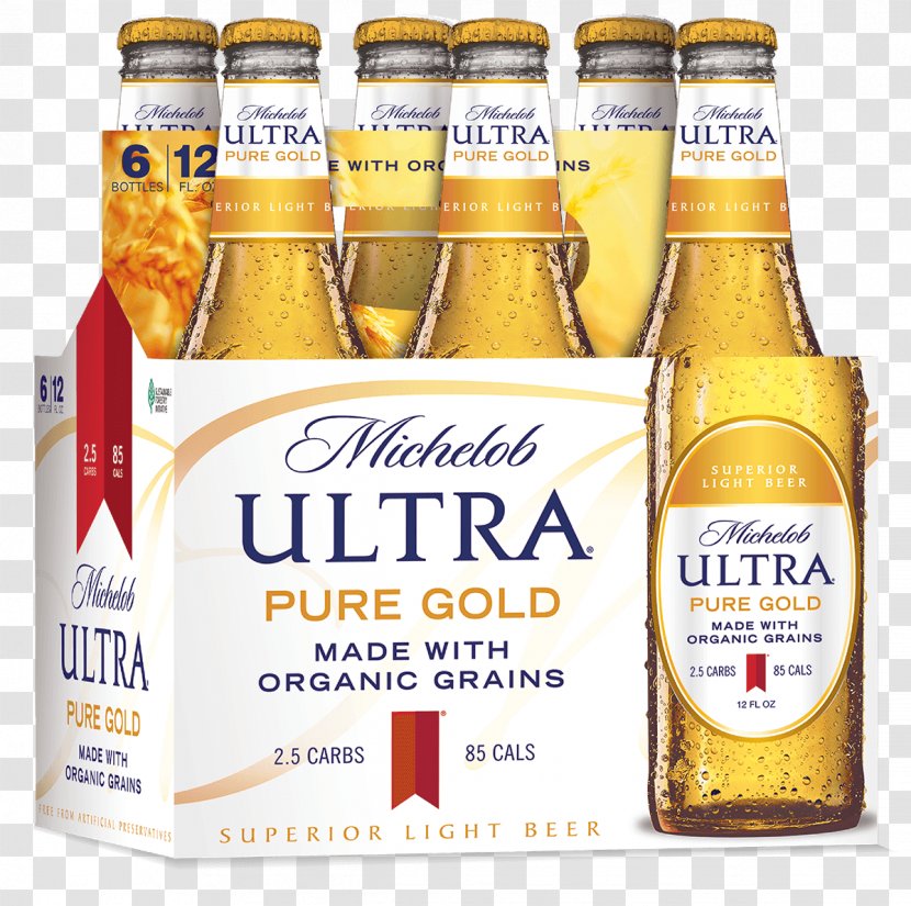 Light Beer Michelob Ultra Natural Transparent PNG