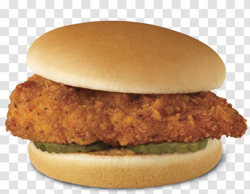 Chicken Sandwich Hot Fried Pickled Cucumber - Patty - Sandwiches Transparent PNG