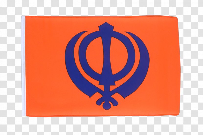 Sikhism Khanda Religion Sikh Guru Flag - Symbol Transparent PNG