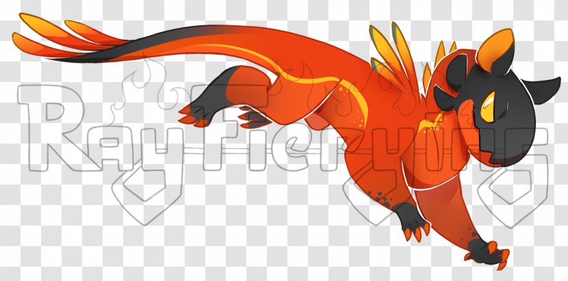 Horse Dragon Beak Clip Art - Orange Transparent PNG