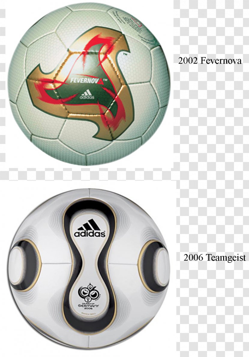 2018 World Cup 2006 FIFA 1930 2002 2010 - Adidas Fevernova - Ball Transparent PNG