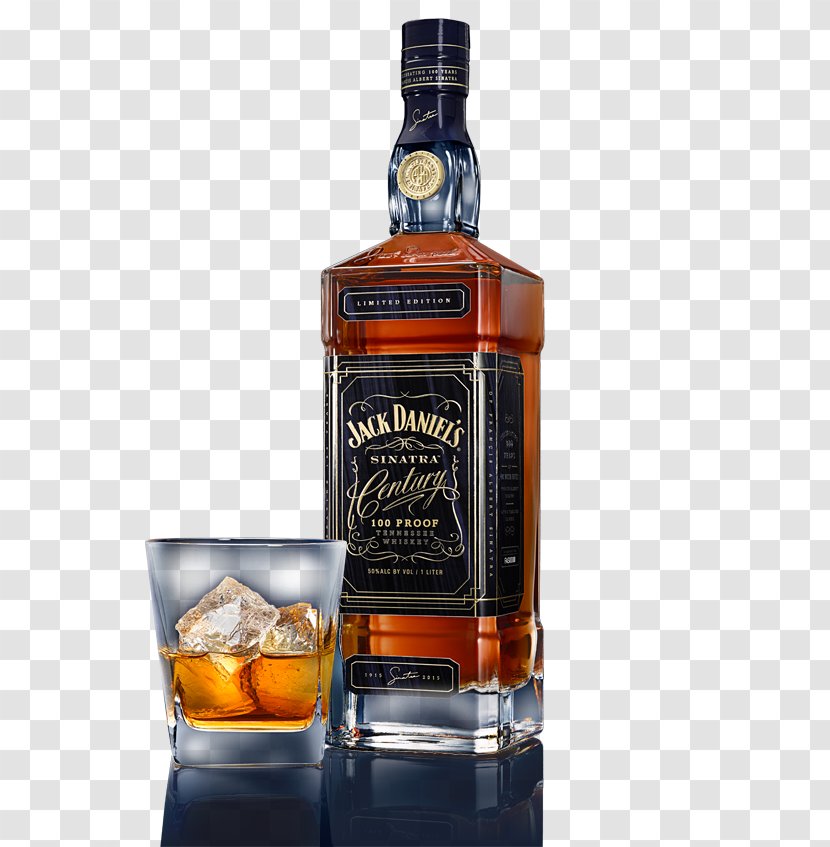 Tennessee Whiskey Distilled Beverage Bourbon Jack Daniel's - Bottle Transparent PNG