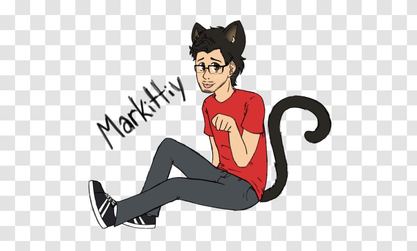 Cat PAX Drawing Male - Silhouette Transparent PNG