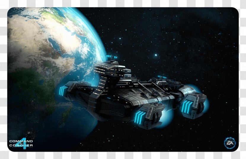 Command & Conquer 4: Tiberian Twilight 3: Tiberium Wars Conquer: Sun Generals - Planet - Spaceship Transparent PNG