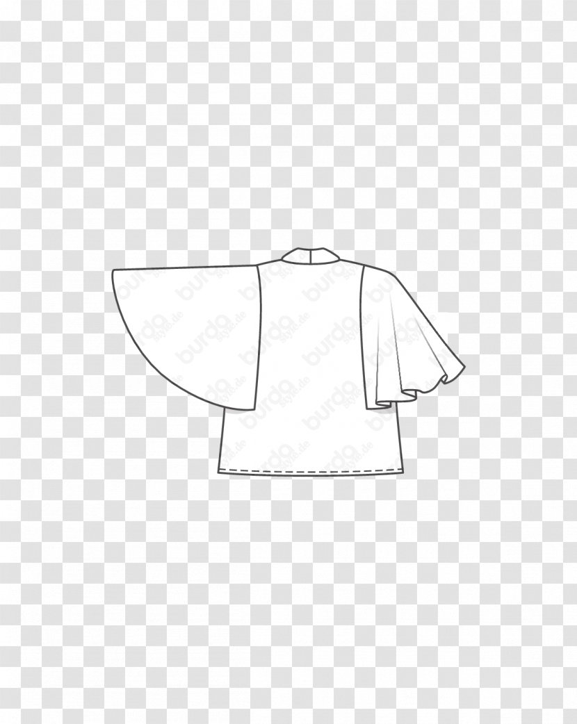 T-shirt Shoulder Burda Style Jacket Pattern - Text Transparent PNG