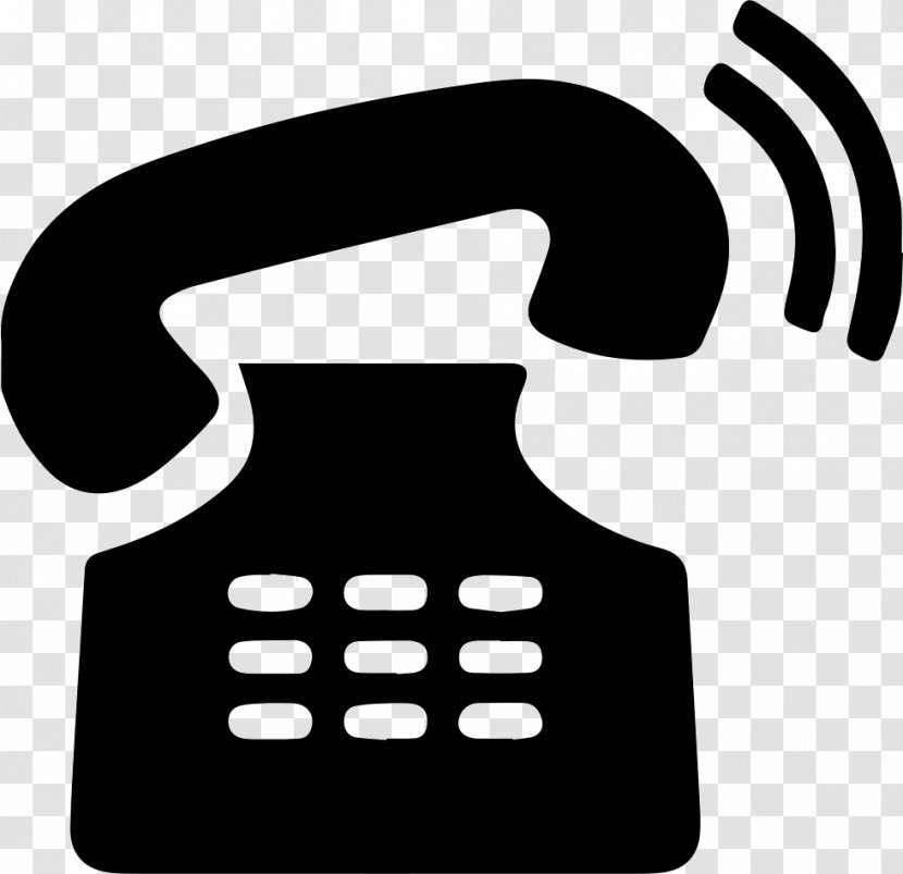 IPhone Telephone Call Ringing - Black And White - Iphone Transparent PNG
