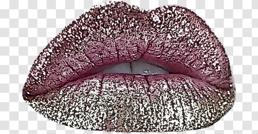 Lip Pink Mouth Glitter Lipstick - Material Property - Gloss Cosmetics Transparent PNG