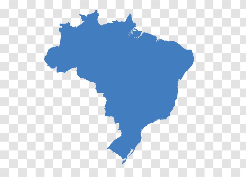 Brazil Blank Map - Royaltyfree - Theme Transparent PNG