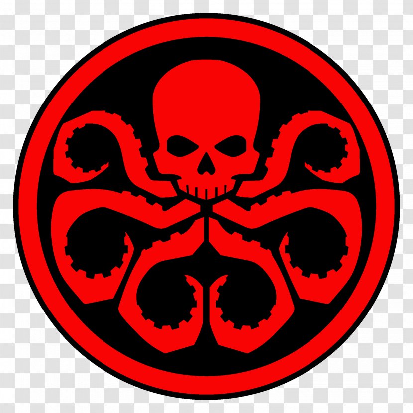 Captain America Red Skull Bob, Agent Of Hydra Logo - Applause Transparent PNG