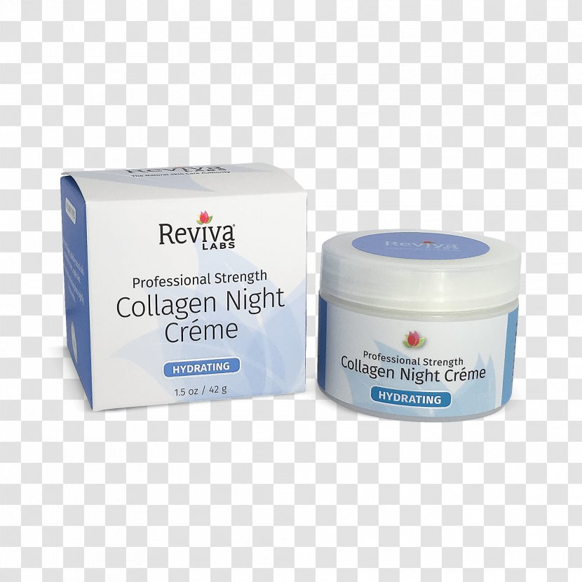 Reviva Labs Collagen Night Cream For Hydrating Eye Complex Firming Hyaluronic Acid - Ounce - Skin Burn Scar Removal Transparent PNG