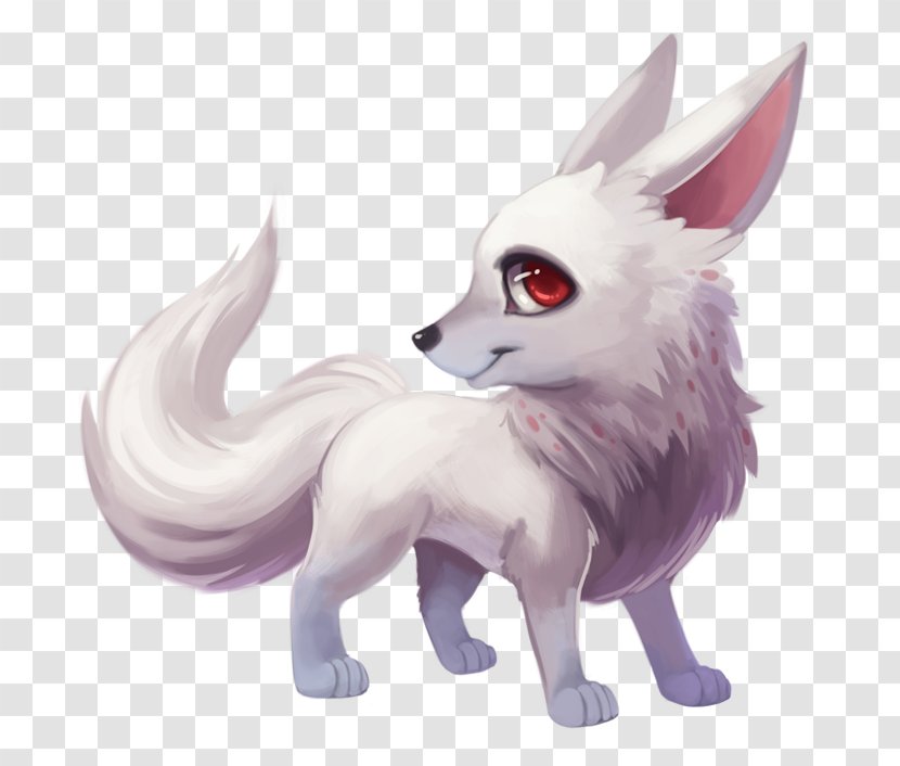 Arctic Wolf Fox Drawing Idea - Watercolor Transparent PNG