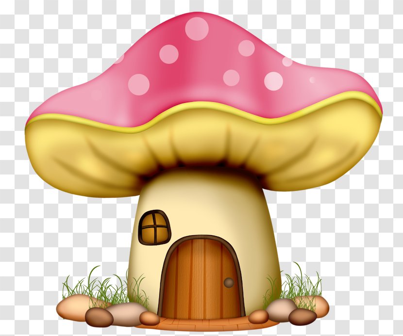 Edible Mushroom Clip Art Drawing - Fairy Transparent PNG